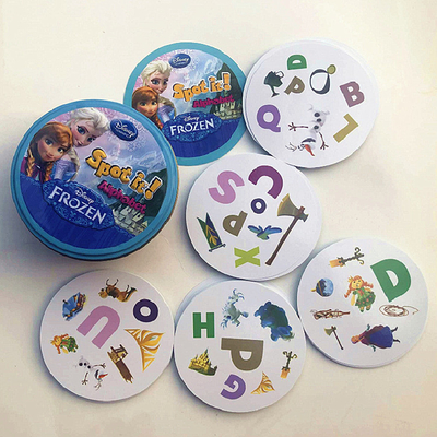 英語のアルファベットのフラッシュ カードを印刷する G7 SMETA の赤ん坊の子供のフラッシュ カード