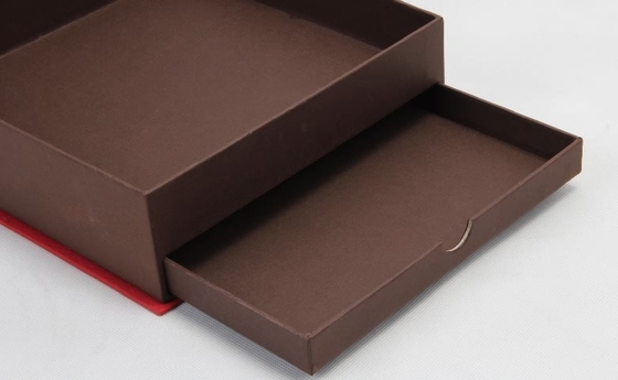顧客用二重引出しの堅いボール紙箱の圧縮された茶ギフト用の箱