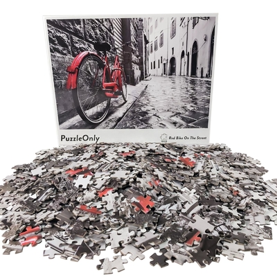 1000pcs 異なった形の顧客用ジグソー パズル 1 色の印刷