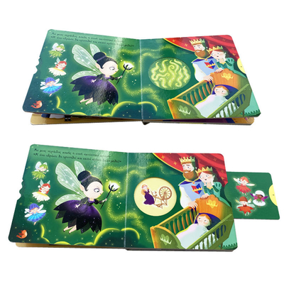 ポップアップキッズスライドブック印刷