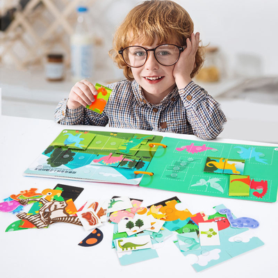 就学前早期学習幼児アクティビティブック子供用ボードブック 6”X6”～10”X10”