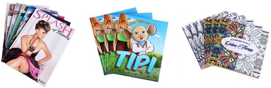 100gsm 120gsm 140gsm Softcover 本の印刷のボール紙の大人の塗り絵