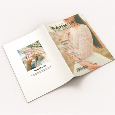 A3 A4 A5 A6 カタログ 雑誌の印刷 カスタマイズされたソフトカバーの雑誌 本の印刷